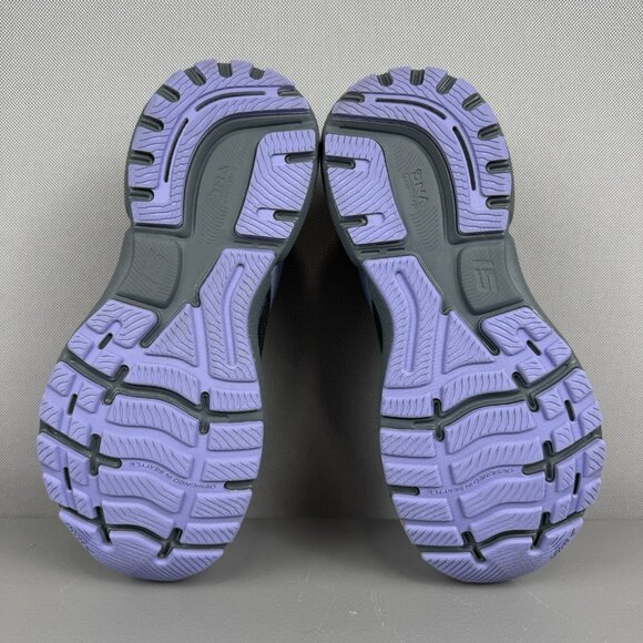 Brooks Ghost 15 Running Sneakers Shoes Womens 9 Black Jacaranda Salt 1203801B011 - Picture 7 of 9
